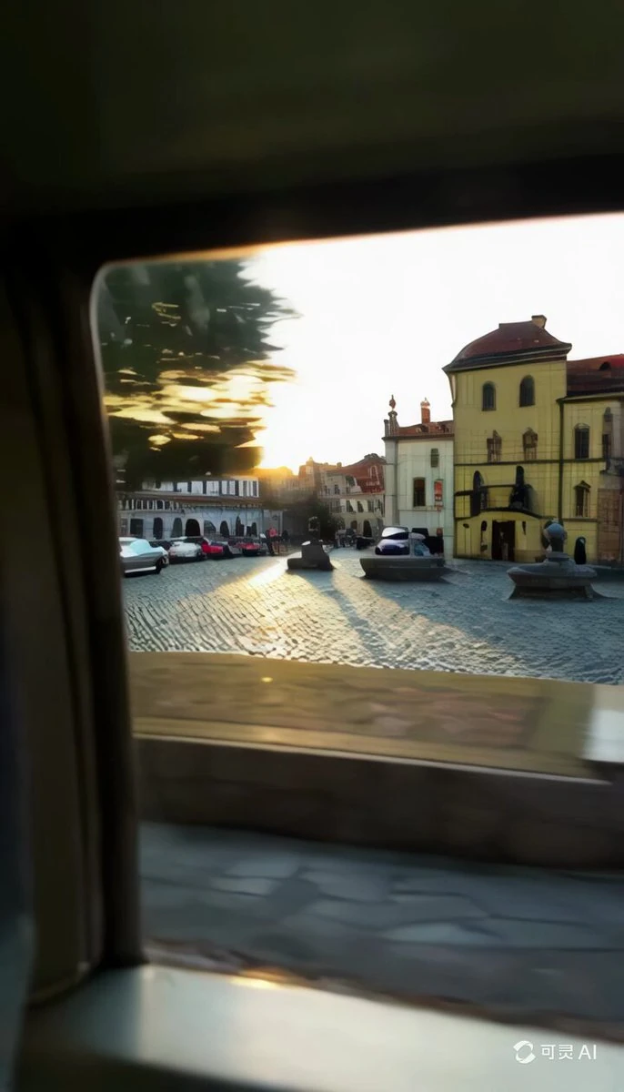 Traveling by train, viewing all sorts of landscapes through the window.